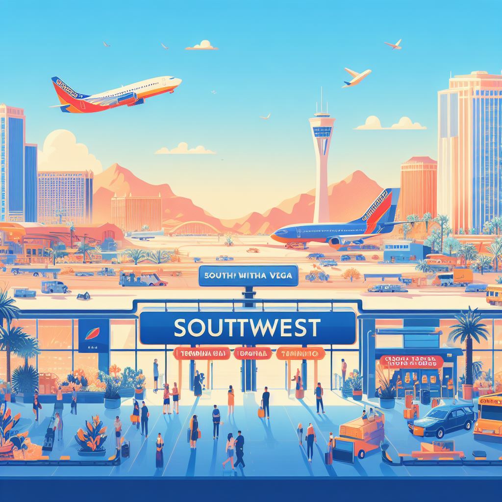 What terminal is Southwest in Las Vegas